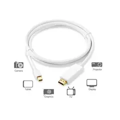 GENERICO - Cable 1 8m Adaptador Thunderbolt Mini Displayport A Hdmi Mac