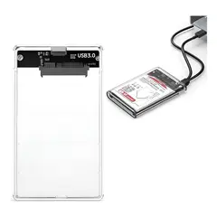GENERICO - Caja Disco Duro Hdd De 2.5 + Cable Adaptador Usb A Sata