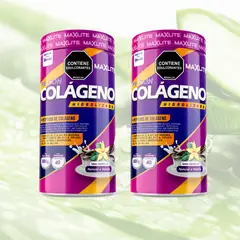 UNMERCO - Combo x2 MaxLite Colágeno con Biotina y Omega 3-6-9 1400g
