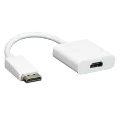 GENERICO - Adaptador Convertidor Displayport A Hdmi Hd 1080p Dp Hdtv