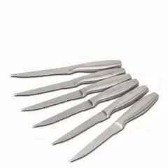 AMBIENTE GOURMET - Set de cuchillos steak x 6