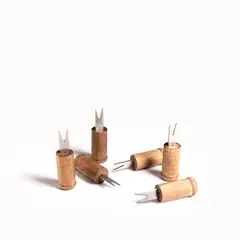 AMBIENTE GOURMET - Pinchos para mazorca en acacia