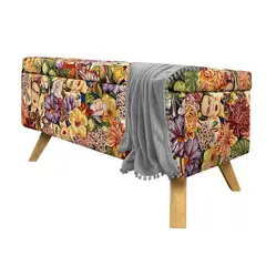 DKO DESIGN - Puff tipo Banqueta Baúl 40x82x42 Frida