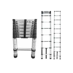 INNOVA - Escalera Telescopica 3.8 Metros Ajustable Aluminio Práctica Innovo