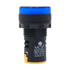 VCP - Piloto Led Luminoso 22mm Azul 110 VAC/DC Tablero Eléctrico