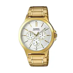 CASIO - Reloj MTP-V300G-7A Diseño Sencillo