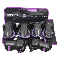 COUGAR - Set de protecciones Morado L