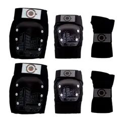 ONWHEELS - Protecciones Urbanas Negras XL