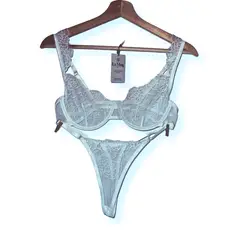 GENERICO - Set Soy Mia Lencería Premium de La Mog Color Blanco talla 36