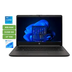 HP - PORTATIL - CORE I5 1335U - 8GB RAM - 512GB SSD - 14" FHD -WIN 11 - MOD: 240R G9 - COMPUTADOR