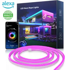 ONE PIXEL - Cinta Tira Luz Led 10 Metros Rgb Ritmica Alexa Google