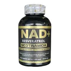 GLOBAL NUTRITION - NAD + Resveratrol 100 tabletas Natural Health