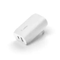 BELKIN - Cargador de pared doble con PPS de 37 W