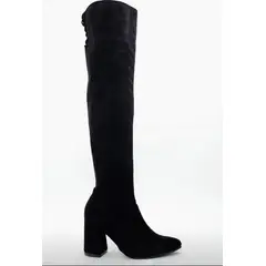 GENERICO - Bota Gabriela 071 super larga en microfibra