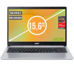 ACER - PORTATIL ASPIRE AMD RYZEN 7 5700U SSD 4TB RAM 24GB LED LED 15,6"