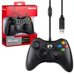 GENERICO - CONTROL XBOX 360 Y PC CABLE.