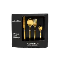 ALANA LIFE - Set de cubiertos x 24 piezas - Medellín