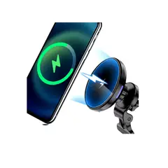 GENERICO - Soporte Magnético Y Cargador De Carro Para Celular 15w