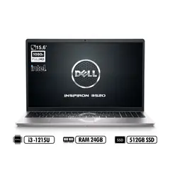 DELL - Portatil 156′ FHD INTEL i3-1215U Ram 24GB DDR4 512GB SSD Silver