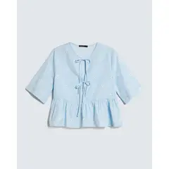 SEVEN SEVEN - Blusa Para Mujer Manga Corta Color Azul Marca #28124045