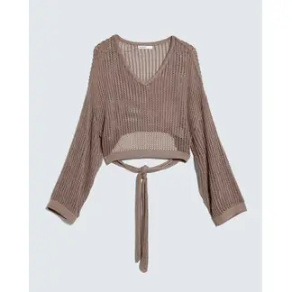SEVEN SEVEN - Saco Para Mujer Cuello V Color Arena Marca #28330673