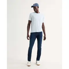 SEVEN SEVEN - Camiseta Para Hombre Manga Corta Cuello Redondo Color Blanco Marca #45091606