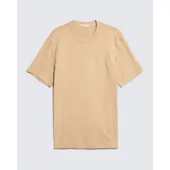 SEVEN SEVEN - Camiseta Con Bordado Para Hombre Beige