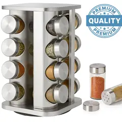 ONE PIXEL - Condimentero Giratorio Para Especias Organizador Cocina X16 PCS