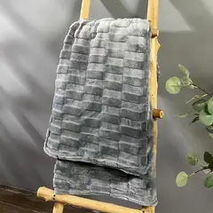 MY HOME STORE - Cobija Textura Boreal Gris Claro