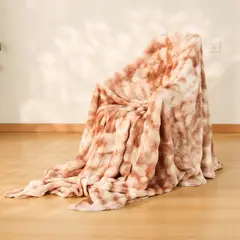 MY HOME STORE - Cobija Alaska Multicolor Blanco con Café