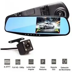 GENERICO - CAMARA DVR CARRO ESPEJO SENCILLO