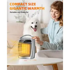 GENERICO - Givebest Calentador De Espacio Para Uso En Interiores Cale