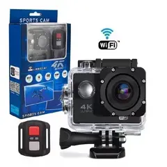 GENERICO - CAMARA MOTOS WIFI 4K + CONTROL