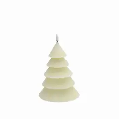 AMBIENTE GOURMET - Vela led arbol navidad 12x15.5cm