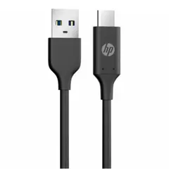 HP - Cable Cargador USB 3.0 A USB-C Transmision 5 Gbps 3A 2 Metros