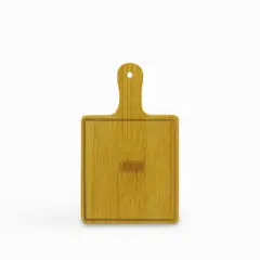 AMBIENTE GOURMET - Mini tabla en bambu cuadrada