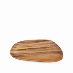 AMBIENTE GOURMET - Bandeja irregular en acacia 30cm