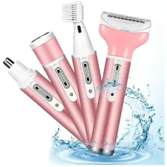 GEMEI GEEMY - Depiladora Eléctrica 4 En 1 Geemy 3074 Para Mujer