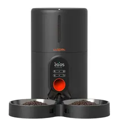 WOLKI - Dispensador Automatico Comida Doble Programable Para Mascota