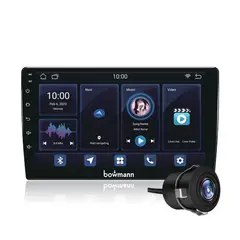 BOWMANN - Radio Carro Android Auto Carplay HD 9 Pulg 2+32Gb Bluetooth WiFi GPS
