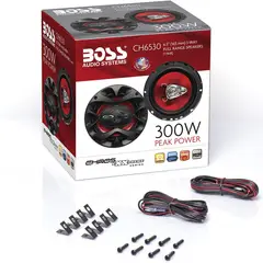 BOSS AUDIO SYSTEMS - CH6530 - Altavoces de automóvil - 300 vatios 6.5 pulgadas 3 vías