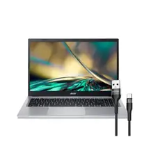 ACER - Portátil A315-24PT-R2N3 AMD RYZEN 5 7520U 16GB 512GB SSD 15.6" y Obsequio Cable Oraimo
