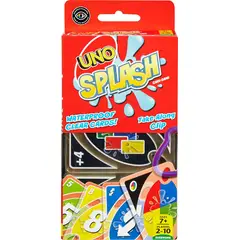 UNO - Splash Juego De Cartas Impermeable Camping Juego De Mesa