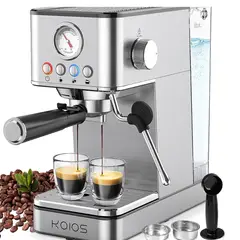 GEF - Cafetera Expreso Maquina De Café Y Capuchino 20bar