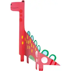 JUGANDO Y EDUCANDO - Set Creativo Acuarela Y Origami Dinosaurios Para Niños