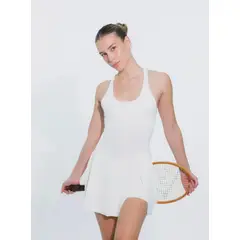 NO RULES - VESTIDO DEPORTIVO SMASH MARFIL