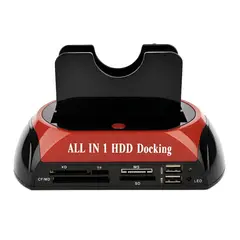 GENERICO - Dock Station Para Discos Duros Sata / Ide 3.5/2.5 Usb 3.0