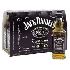 JACK DANIELS - PACK 10 MINIATURAS JACK DANIEL´S 50 ML