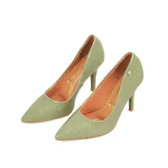 VIZZANO - STILETTO VERNIZ CROCO VERDE