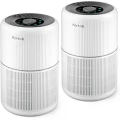 GENERICO - Purificador De Aire Airtok Paquete X2 Con Filtro Hepa H13